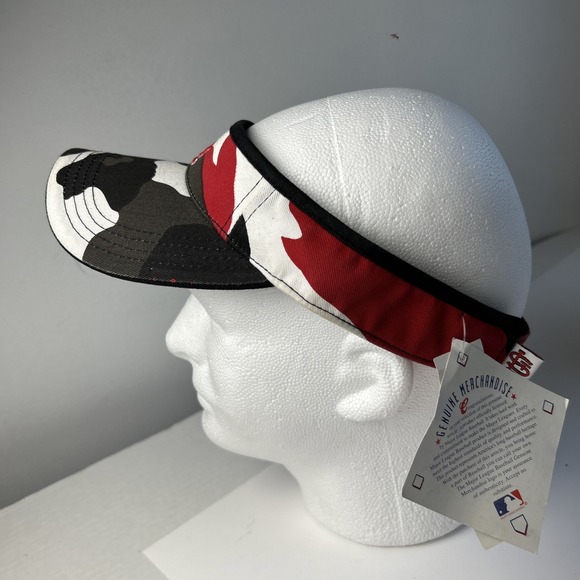 MLB Annco St Louis Camo Visor Vintage New With Tags Adjustable Sizing - Picture 2 of 9